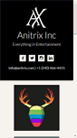 Mobile Screenshot of anitrix.com