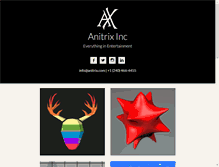 Tablet Screenshot of anitrix.com